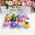 Pokemon Poke Ball Figurine Set - PVC Anime Action Collection Toys for Kids