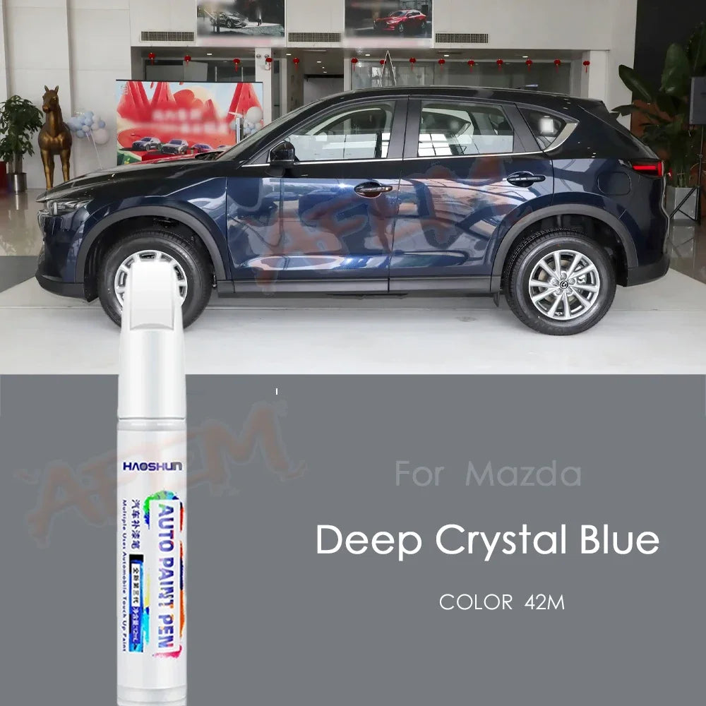Car Touch-Up Pen Set for Mazda CX5 CX3 CX-4 Mazda6 Paint Repair Pearl Red Blue