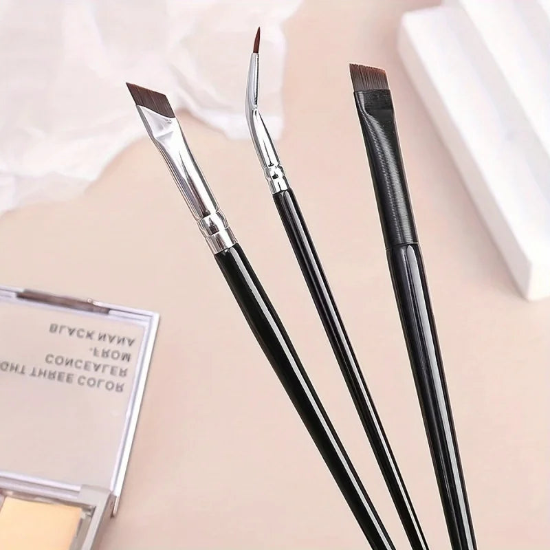 7pcs Eye Makeup Brush Set - Eyeliner, Eyeshadow, Eyebrow Tools