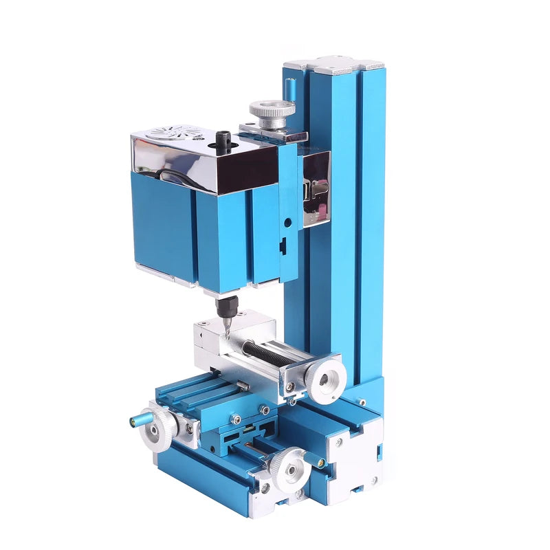 36W Mini Metal Milling Machine with Variable Speed DIY Tool for Wood & Metalworking