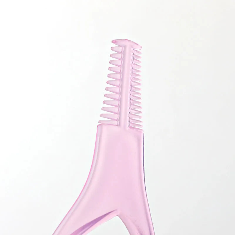 3-in-1 Eyelash Comb & Mascara Tool Guard Curler Applicator Makeup Brush