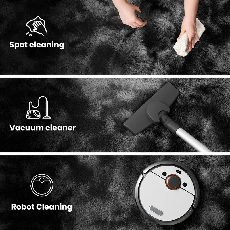 Minimalist Living Room Carpet Fluffy Non-Slip Rug for Home & Bathroom