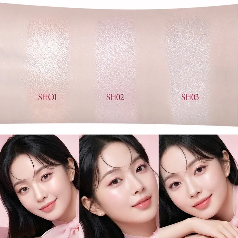Face and Eye Makeup Palette with Brightening Highlighter - Natural Finish, 5g