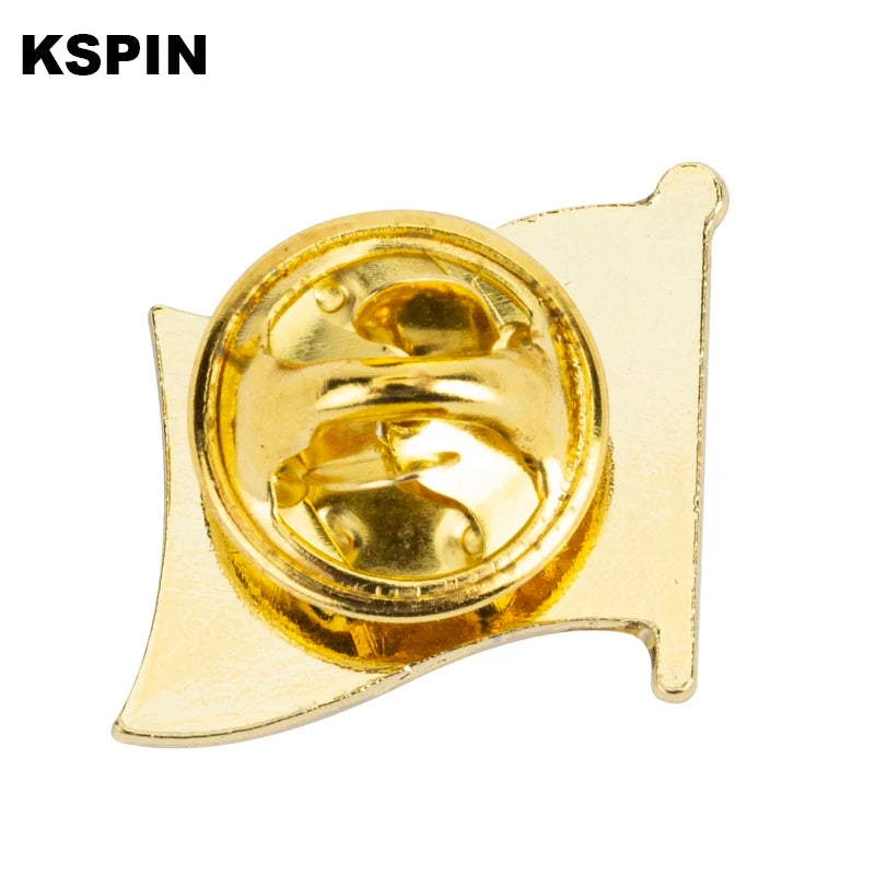 Egypt Flag Badge Brooch Lapel Pin - National Metal Flag Pin