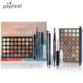 Eye Makeup Set with Eyeshadow Palette, Eyeliner, Mascara & Brow Pencil – Gift for Women