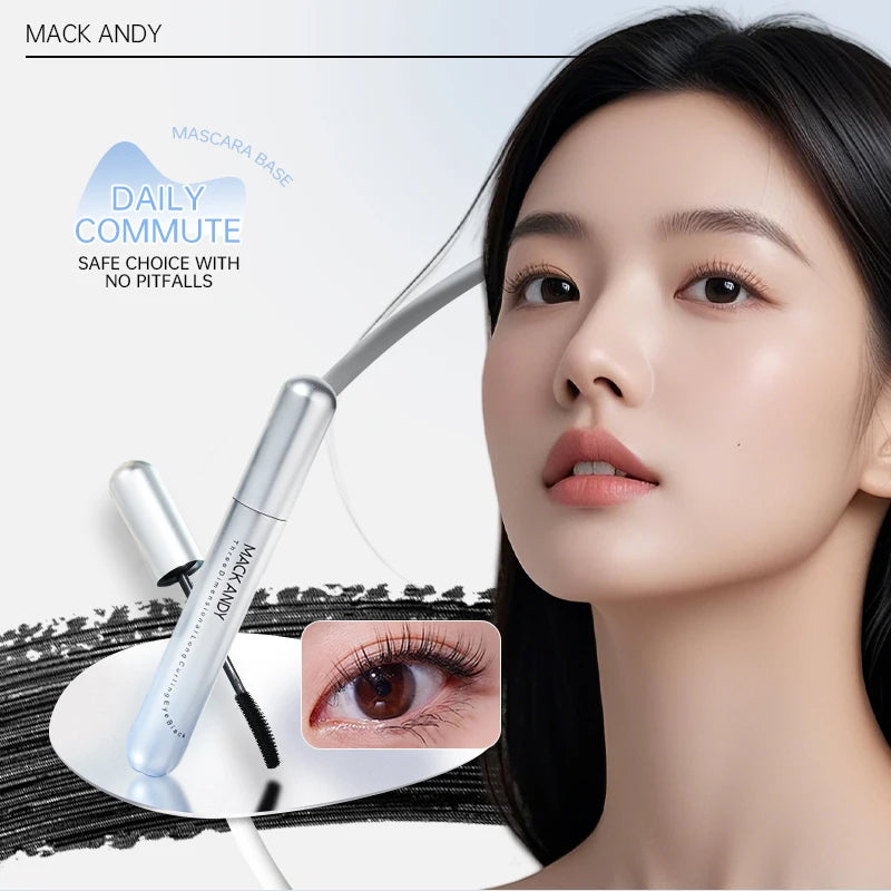 Volumizing Waterproof Mascara with Curl & Lengthening Formula - Black