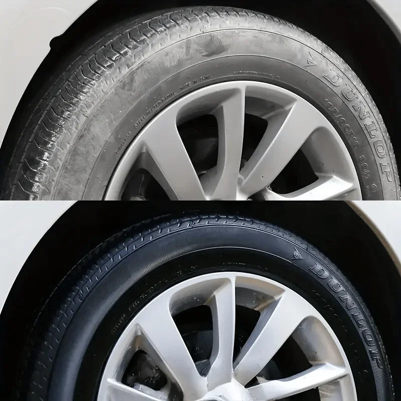 Black Coating Paste for Plastic & Rubber Repair - Automotive Tire Interior Wax