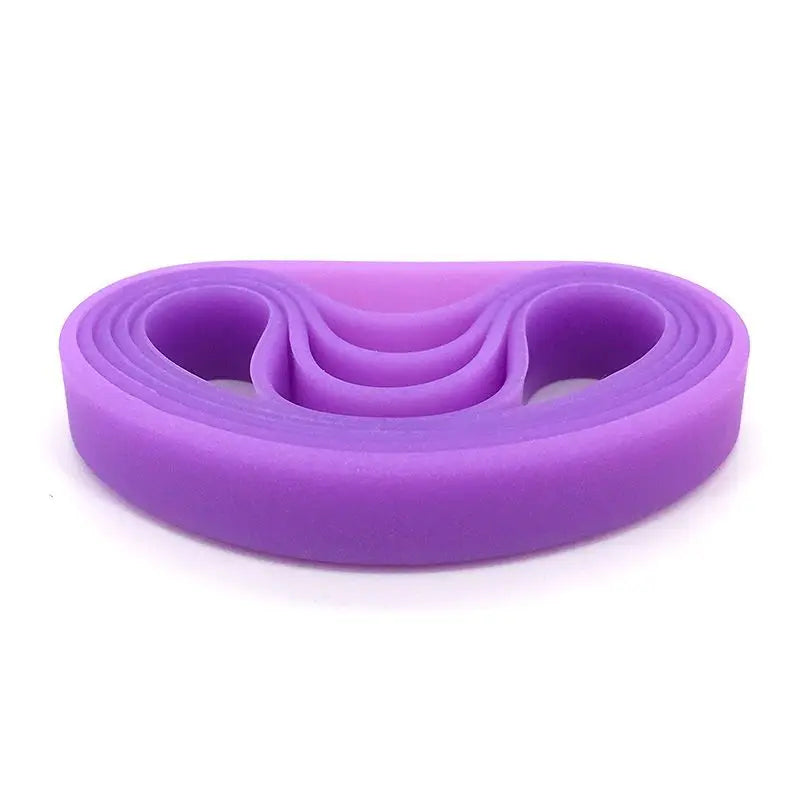 Set of 5 Silicone Sport Bracelets - Fashion Wristbands for Kids & Adults
