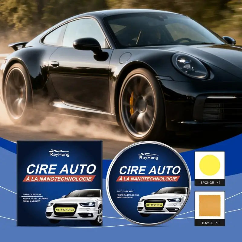 Car Wax Kit Paint Polishing Paste for Auto Maintenance & Shine Protection