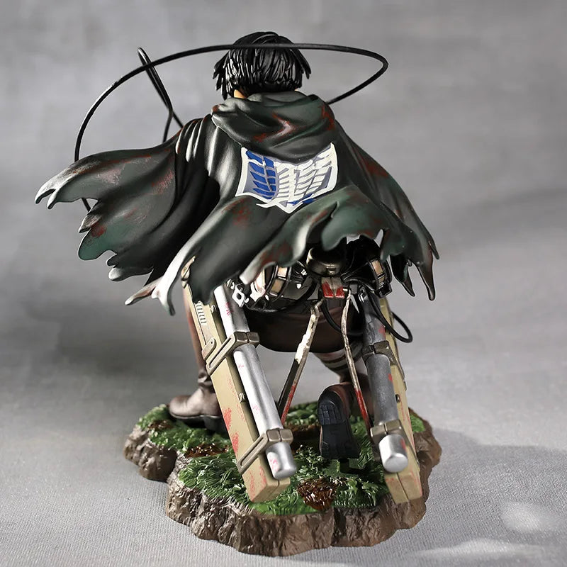 Attack on Titan Levi Action Figure PVC Collectible Toy - 18cm Rivaille
