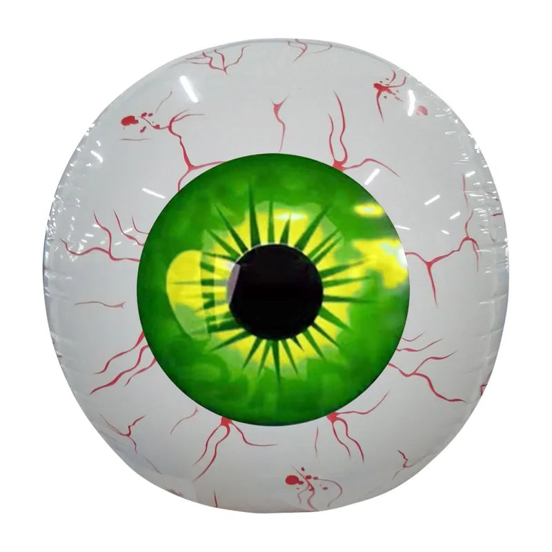 Halloween Inflatable Bloodshot Eyeball Decorations Indoor Outdoor Garden - 55cm