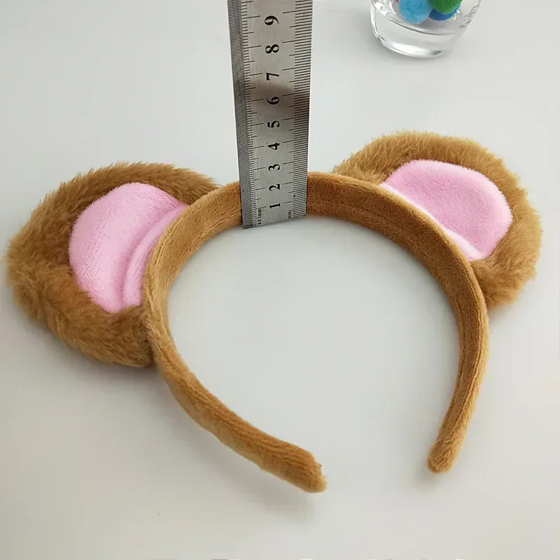 Children's Party Props Set with Bear Ear Headband Tutu Skirt & Tail for Kids Cosplay Halloween Birthday
