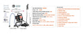 Electric Airless Paint Sprayer 750W 3000 PSI Handheld Professional Coating