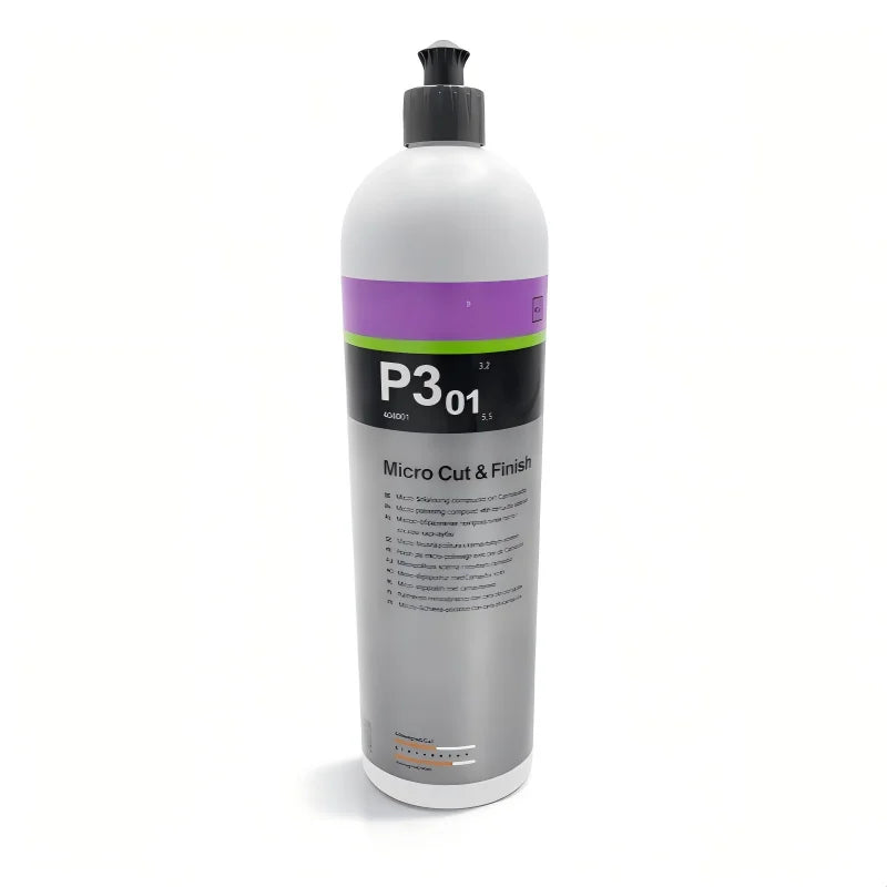 Micro Cut & Finish Polishing Compound 1L for Auto Paint Swirl & Scratch Removal
