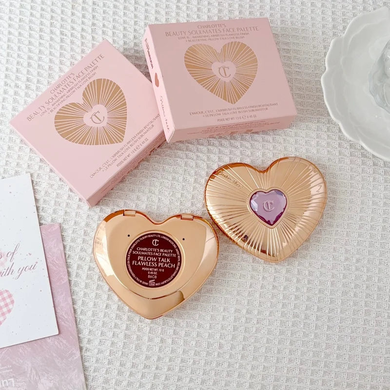 Dual-Color Blush and Concealer Cushion - Brightening & Moisturizing Face Makeup