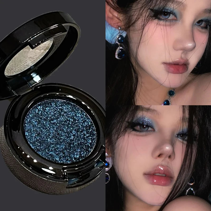 Multicolor Glitter Eyeshadow Palette Long Lasting Shimmer Makeup for Women