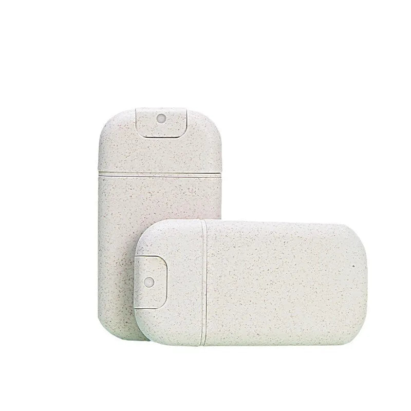 Card Shaped Portable Refillable Spray Bottle with Fine Mist for Travel and Cosmetics