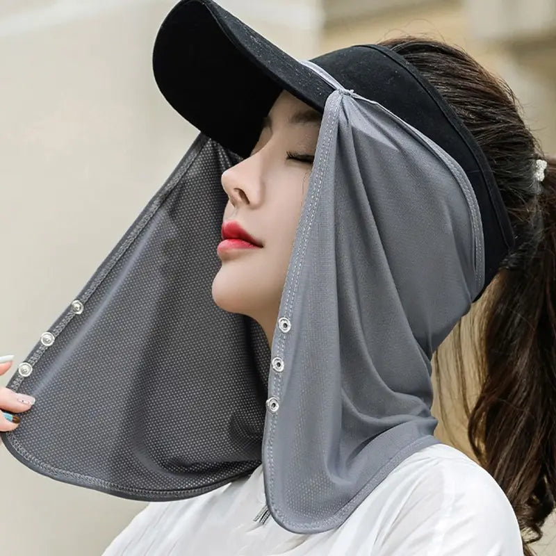 Outdoor UV Protection Face Scarf for Women - Sun Shield Neck Cover