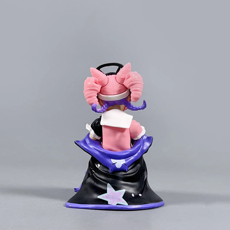 Anime PVC Figure Noodle Stopper Desk Decoration Doll Collection - Black & White