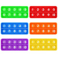 Educational Math Games for Kids - Ten Frames Manipulatives for Preschool & Kindergarten