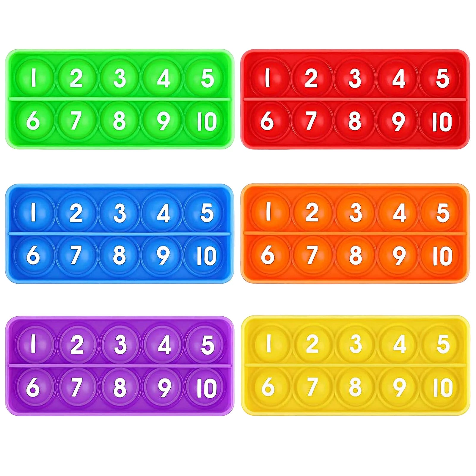 Educational Math Games for Kids - Ten Frames Manipulatives for Preschool & Kindergarten