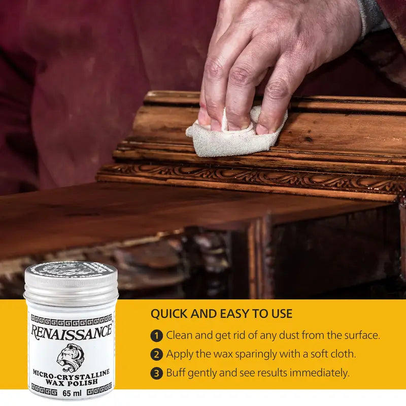 Museum-Grade Microcrystalline Wax Polish for Antique & Jewelry Conservation