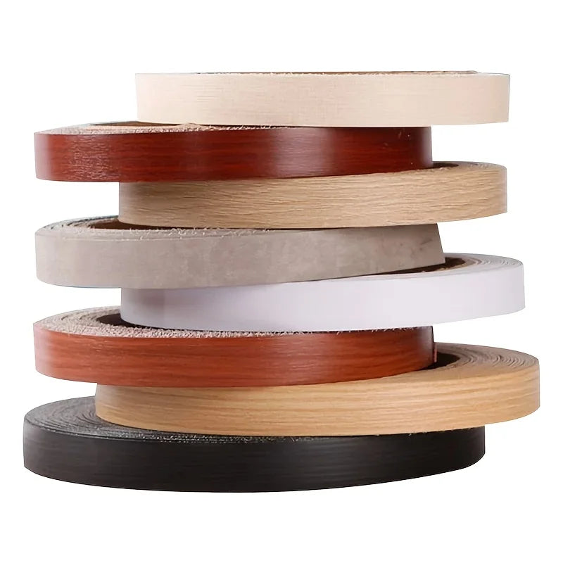 Wood Grain Wall Stickers 10m Self-Adhesive Covering for Wall Repair & Decoration