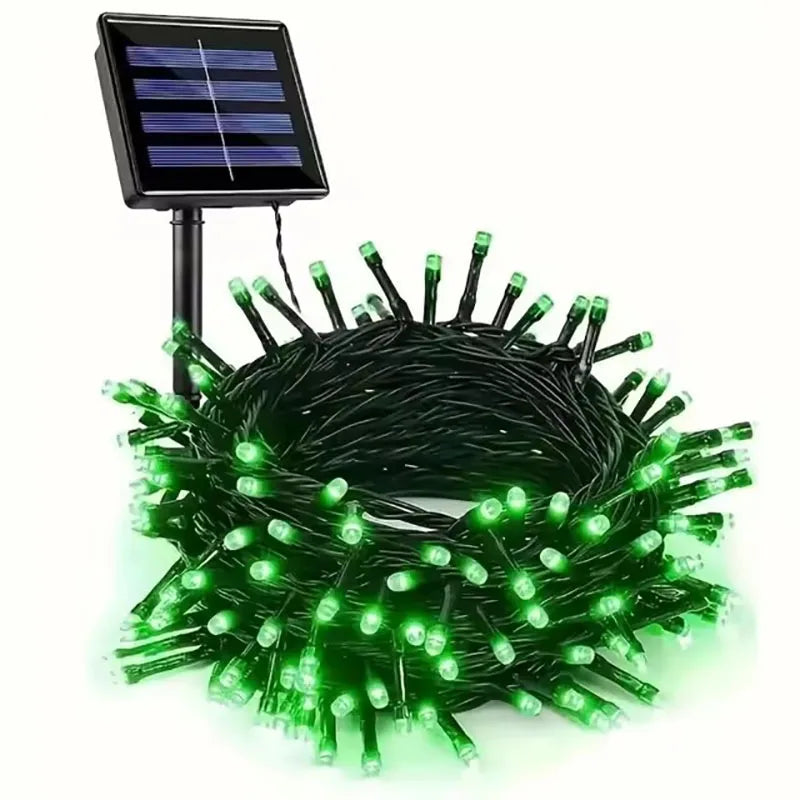 Solar Powered String Lights - Waterproof Outdoor Garden & Holiday Decoration