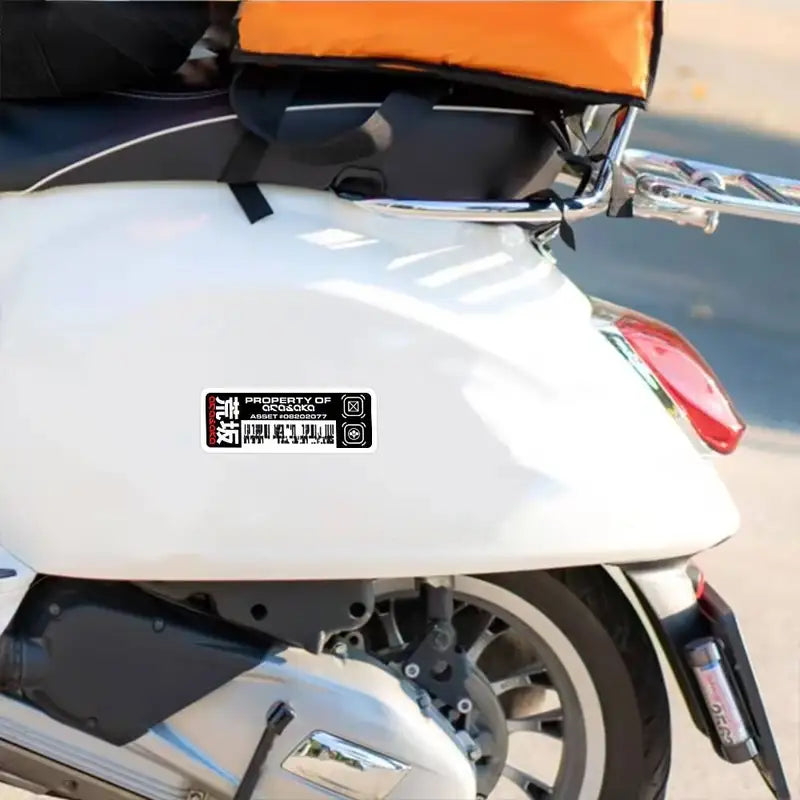 Waterproof Car Window & Motorcycle Stickers - Property Of Arasaka Decals