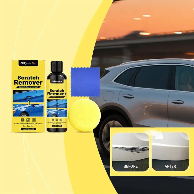 Car Scratch Repair Wax Kit Removes Fine Scratches Light Protection Vehicle Care