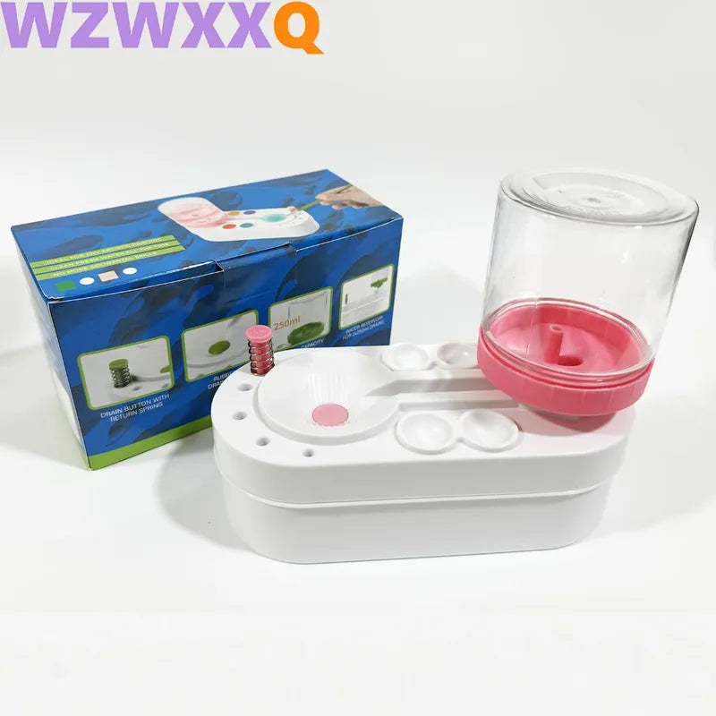 Upgraded Paint Brush Cleaner Brush Rinser with Water Circulation System - Multi-Color Available