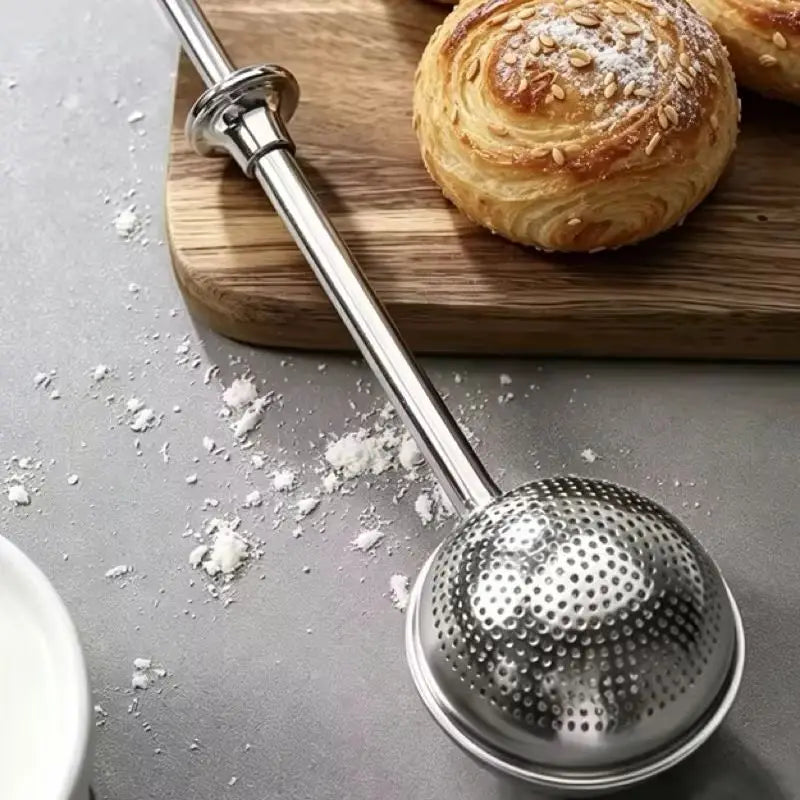 304 Stainless Steel Spice & Powder Sieve for Baking Kitchen Dusting