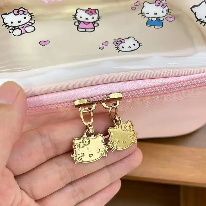 Waterproof PVC Large Capacity Hello Kitty Cosmetic & Handbag Organizer