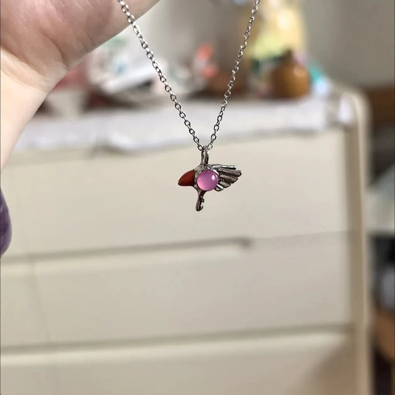Kawaii Cardcaptor Sakura Pendant Necklace Anime Cartoon Magic Girl Jewelry Gift