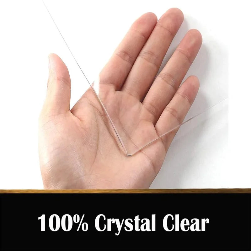 PVC Transparent Tablecloth Waterproof Heat-Resistant Oil-Proof Table Cover