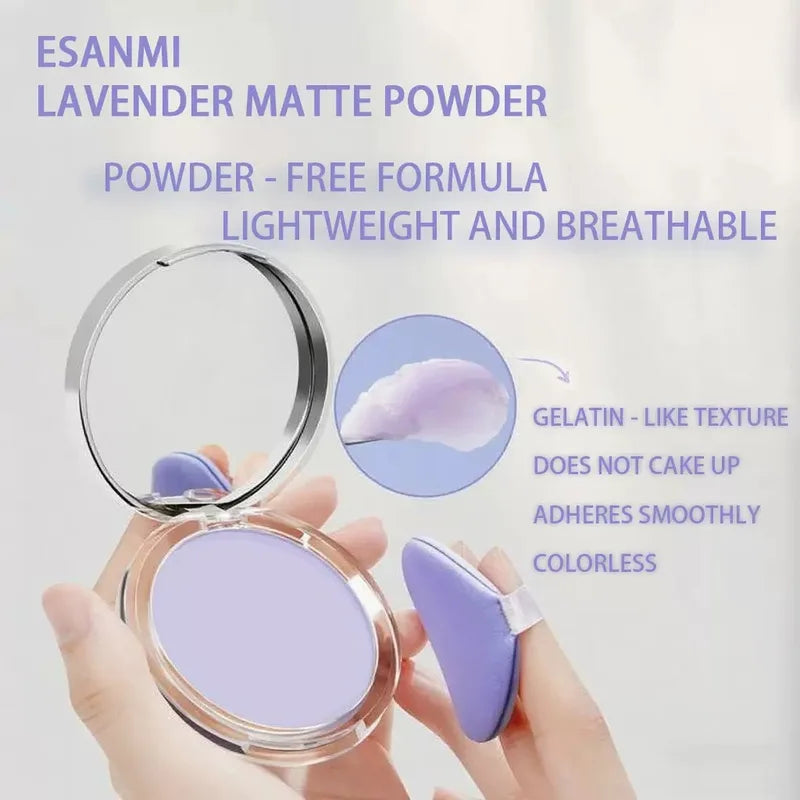Violet Cream to Powder Face Contouring Powder - Long Lasting Oil-Control Makeup