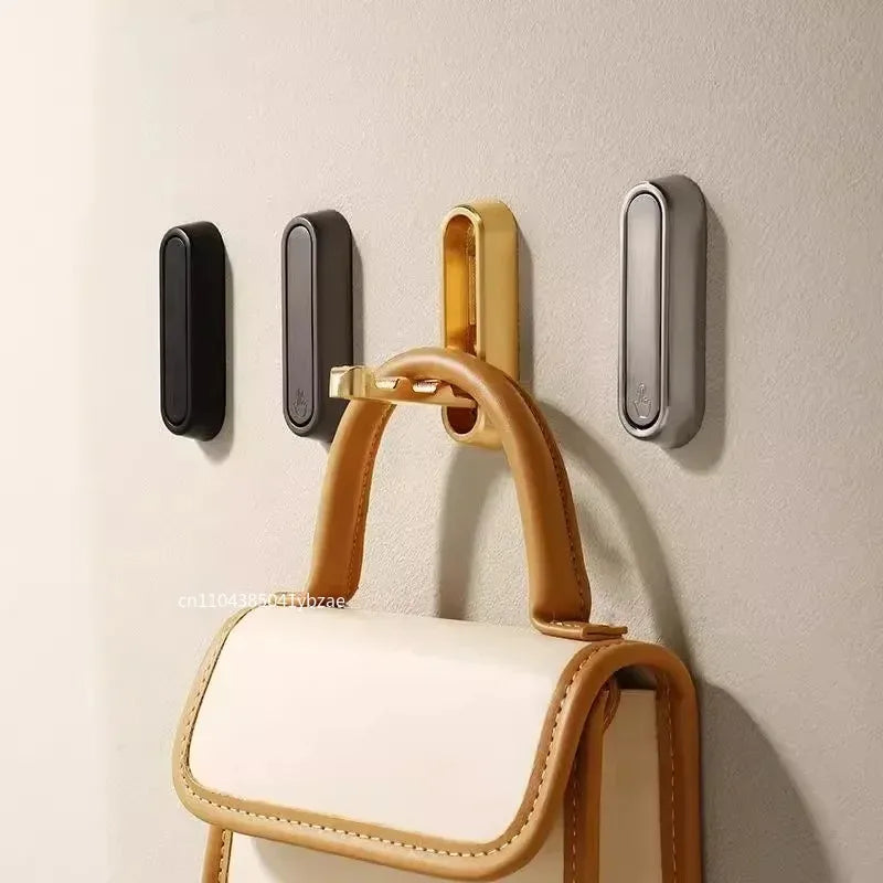 Foldable Wall Hook Towel Hanger Space-Saving Door Coat Hat Bags Holder for Home Kitchen Bathroom