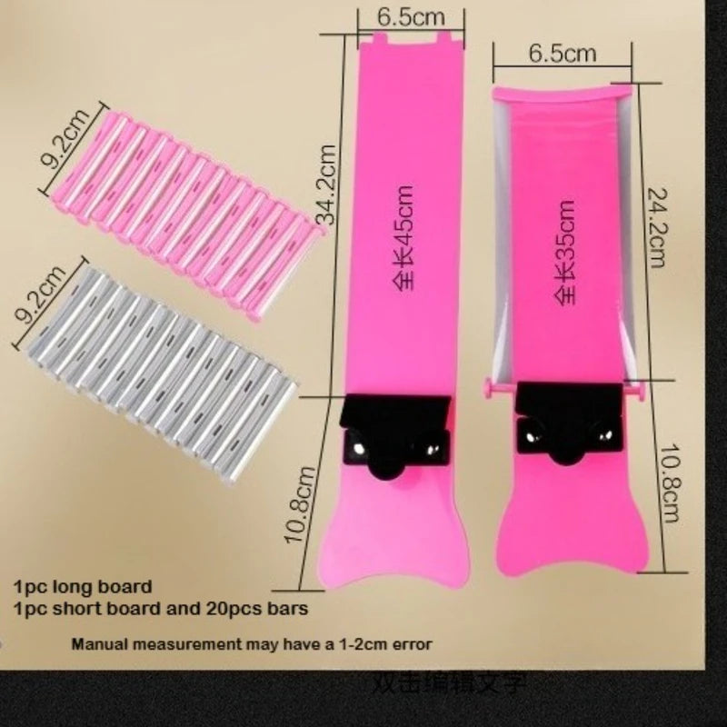 Professional Hair Coloring Balayage Board Styling Tool Set for Hairdressers