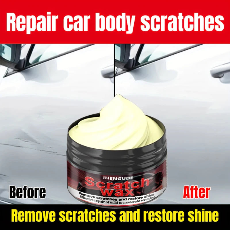 Car Scratch Removal Wax Kit for Minor Paint Repair - Easy Polish for All Vehicles