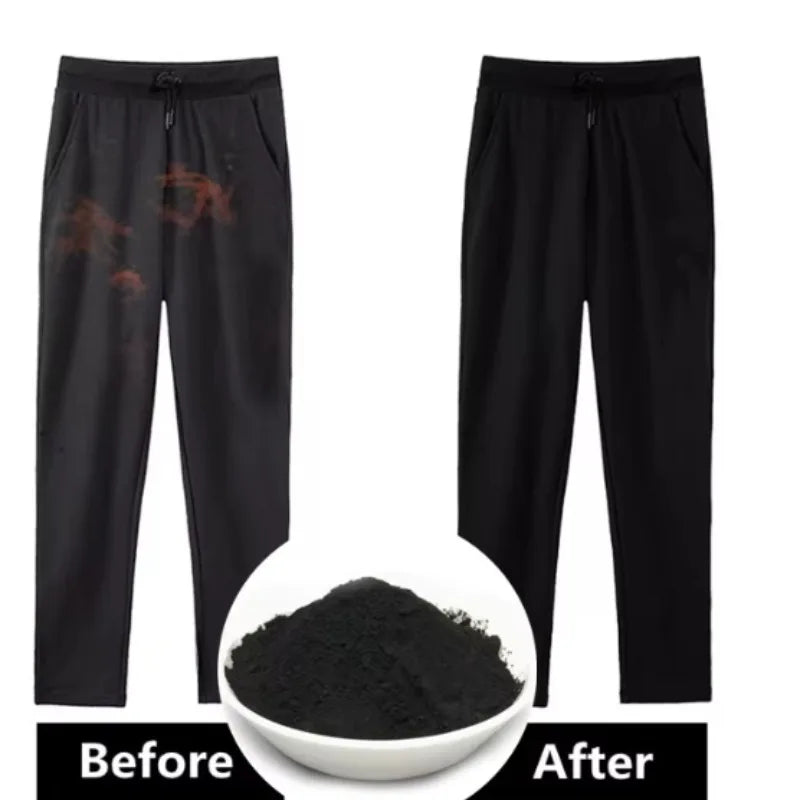 Fabric Dye Powder - 500g Black Color for Clothing & Textile Dyeing