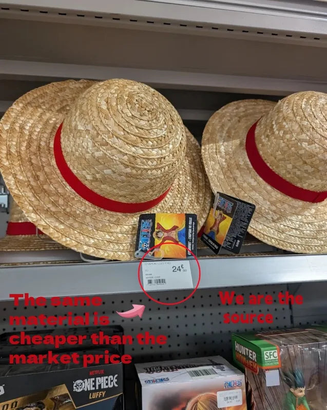 Yellow Straw Hat for Men - Summer Casual Beach Sun Protection Hat