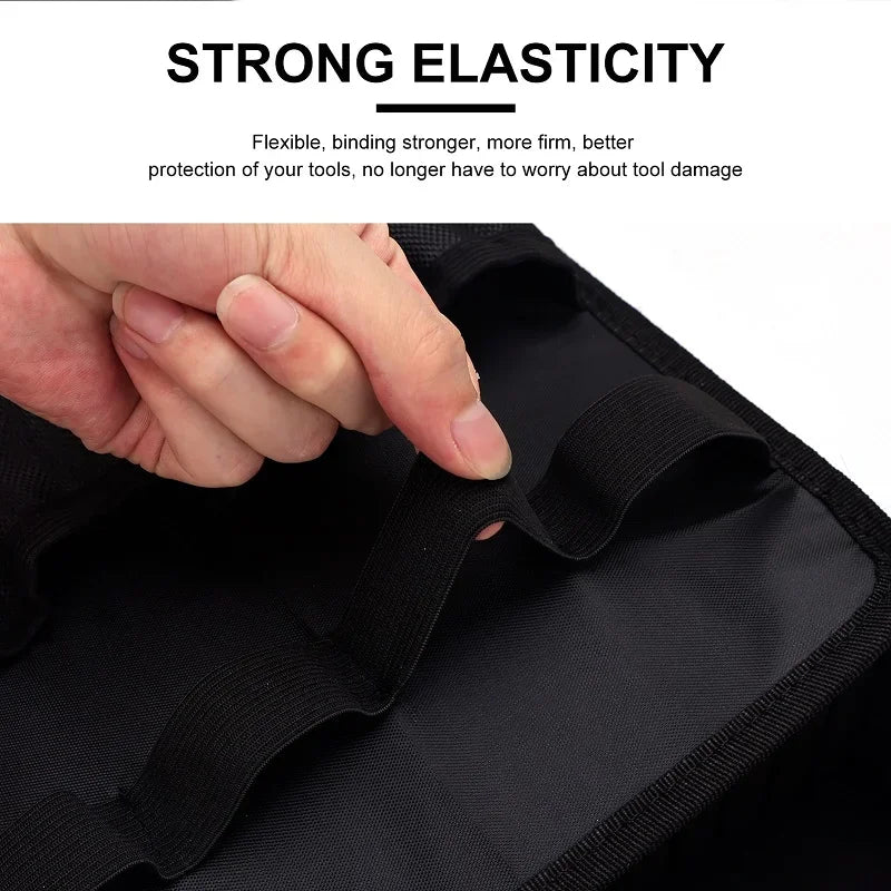 Portable Hairdresser Tools Storage Bag with Scissors Clips and Comb Case Waterproof Salon Organizer for Travel