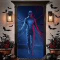 Halloween & Christmas Stranger Banner - Indoor Outdoor Festive Decoration
