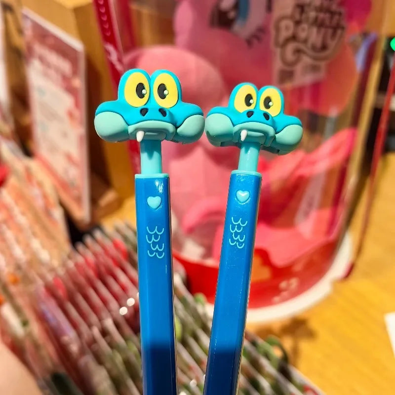 Creative Zootopia Ballpoint Pen Set - Fun Desktop Stationery for Students
