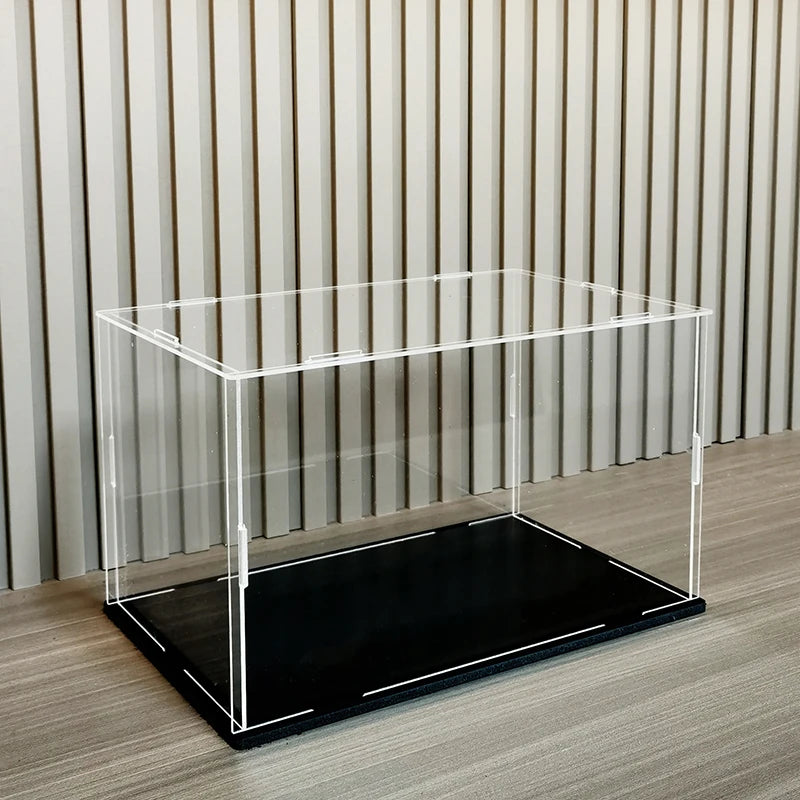 Acrylic Display Case Dustproof Storage Box for Figures and Collectibles