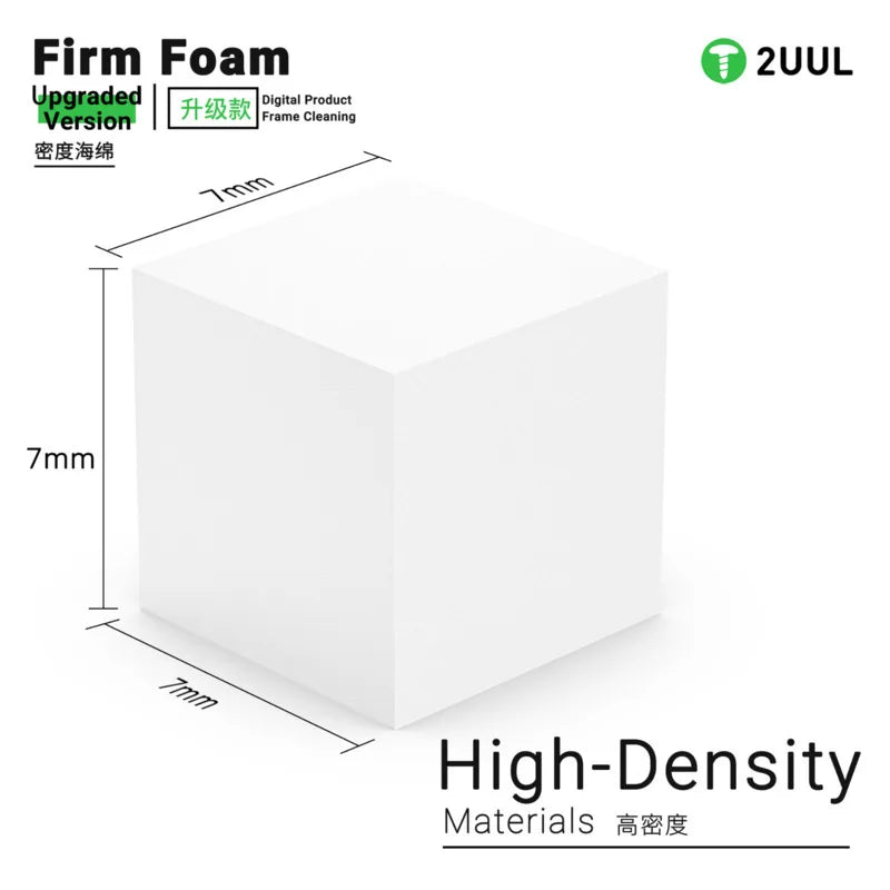 500pcs Dense Foam Cleaning Sponges for Precision Electronics & Camera Lenses