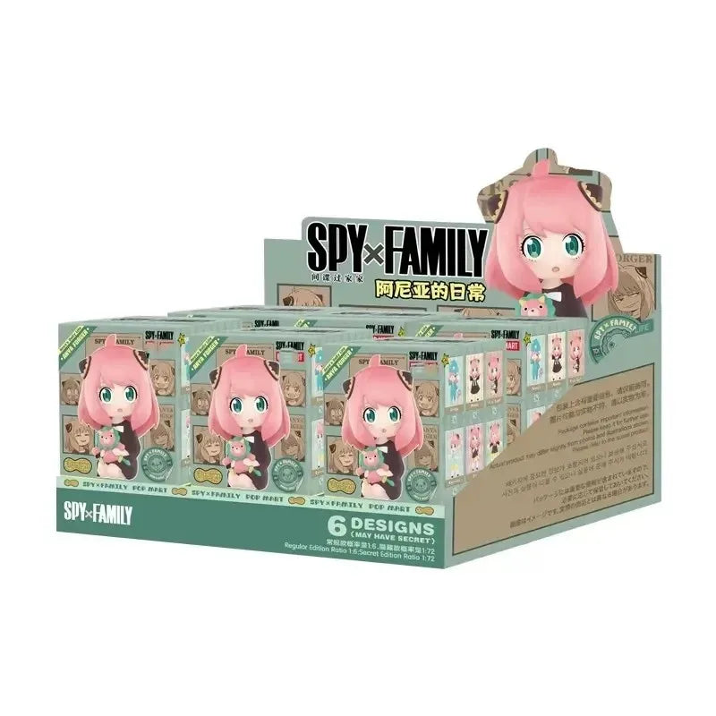 Spy X Family Anya Blind Box Toy Figures - Cute Collectible Surprise Doll Set