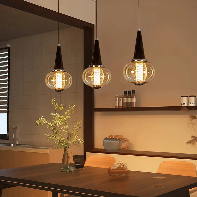 Modern LED Pendant Lights for Home Indoor Living Room & Staircase