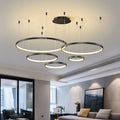 Modern Pendant LED Light for Living Room with Changeable Colors and Dimmable Brightness