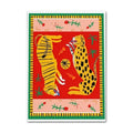 Leopard Print Living Room Rug - Large Area Bedside Sofa Carpet for Home Decor